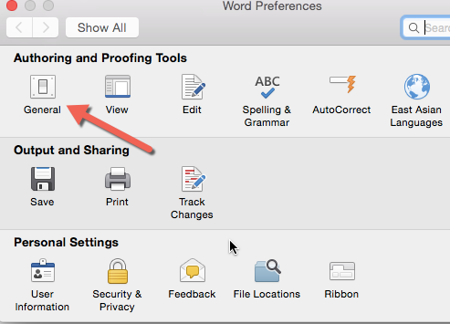 microsoft office for mac - delete preferences