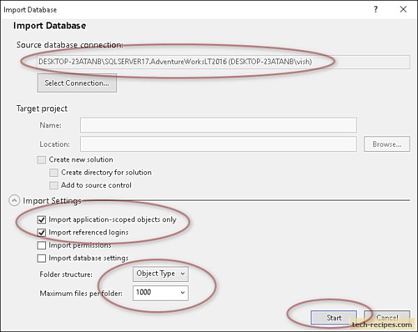 How To Create Sql Server Database Project In Visual Studio