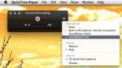 quicktime player screen recording with internal audio