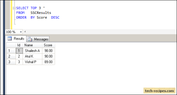 top-clause-in-sql-server-with-examples