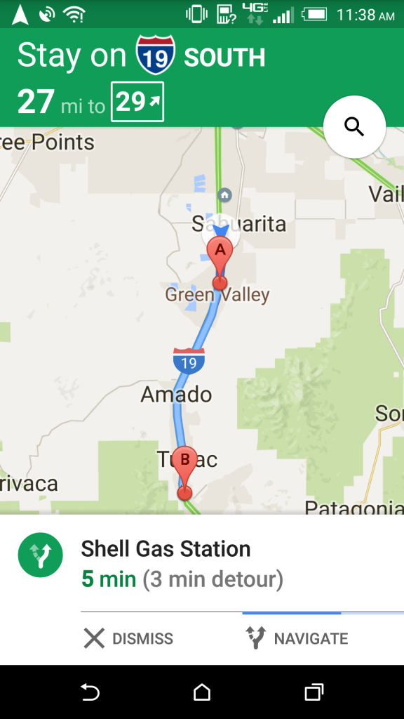 Find Gas Prices While Navigating with Google Maps