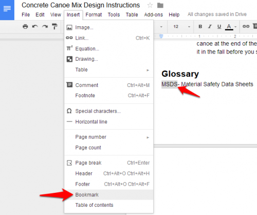 How to Create Internal Links in Google Docs