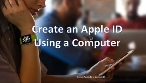 How to Create a New Apple ID Using a Computer