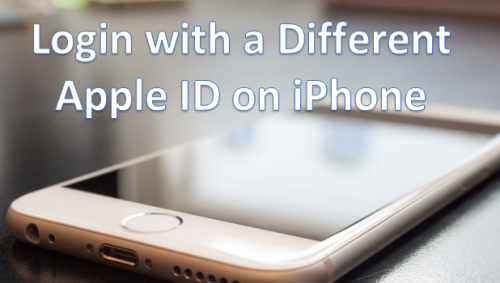 Log In with a Different Apple ID on Your iPhone