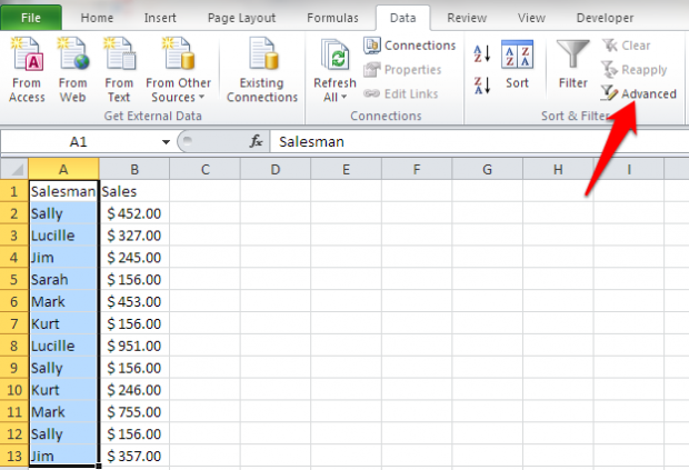 How to Master Excel Sort