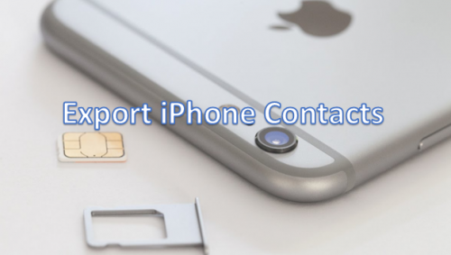 How Do I Export iPhone Contacts?