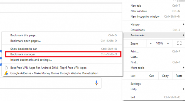 where does google chrome store bookmarks windows.old