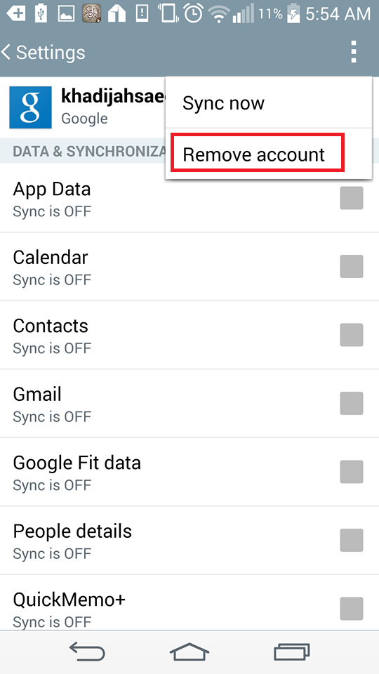 Android: How to Logout from Gmail App [Solved]