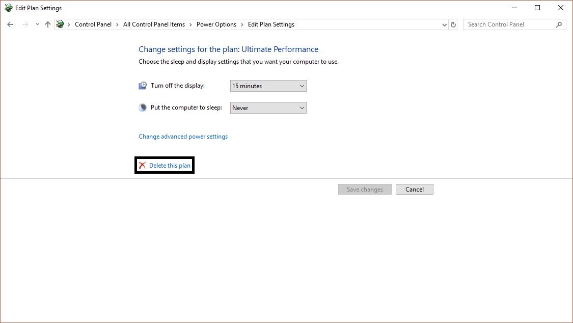 How to enable Ultimate Performance mode on windows 10