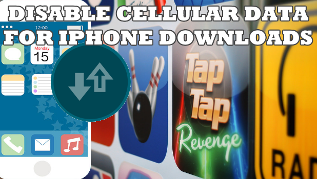 How to Disable Use of Cellular Data for Automatic