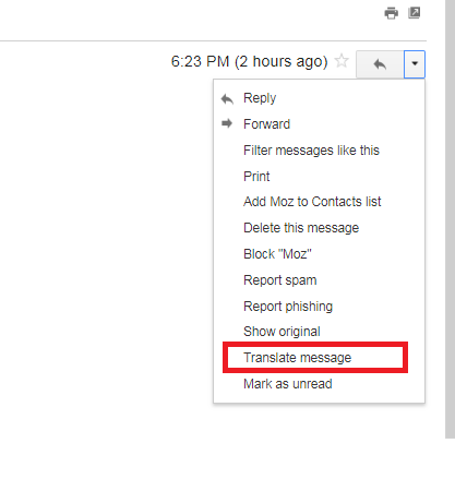 How To Google Translate In Gmail