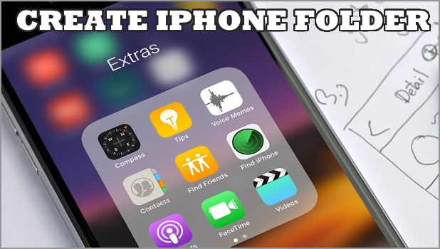 How To Create A Folder On IPhone For IPhone XR IPhone XS And Older 