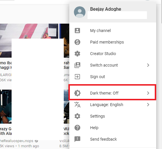 How To Enable Youtube Dark Theme On Desktop