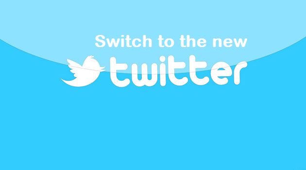 How to switch to the new Twitter layout