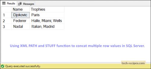 How To Use STRING_AGG - Concat Multiple Row Values In SQL Server