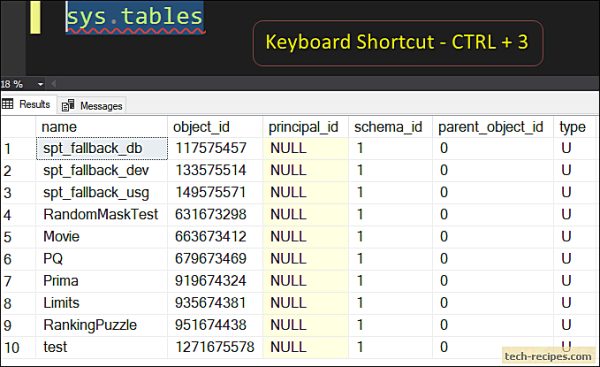 how-to-create-custom-keyboard-shortcut-in-sql-server