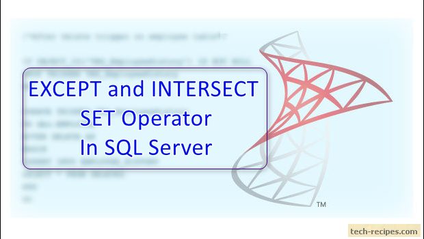 Ошибка all queries combined using a union intersect or except