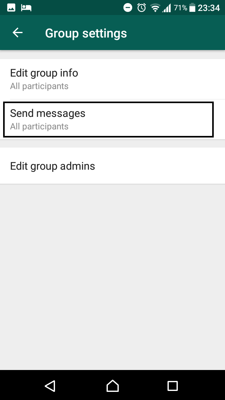 How to Create a WhatsApp Group Where Only Admins Can Message.