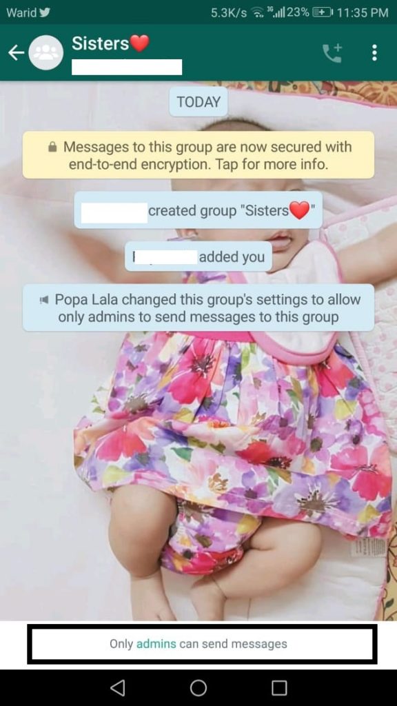 How to Create a WhatsApp Group Where Only Admins Can Message.