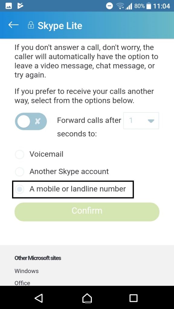how to use skype credit to make calls