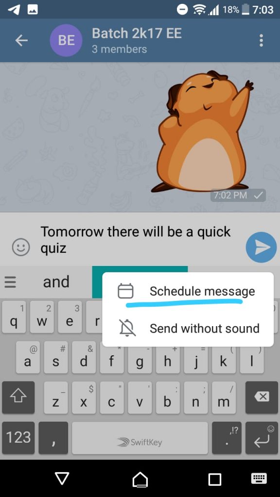 How to Schedule Messages on Telegram |Tech-Recipes