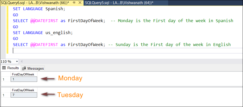 Introduction To DATETIME Functions In SQL Server