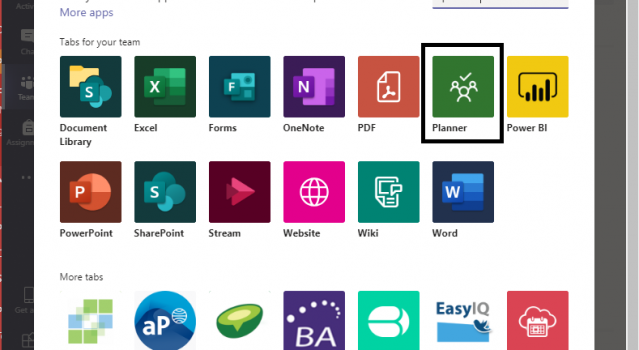 How To Add Microsoft Planner Tab In Microsoft Teams Project