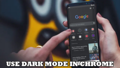 iphone google chrome dark mode