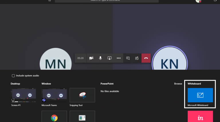How to Use Whiteboard During MS Teams Meeting
