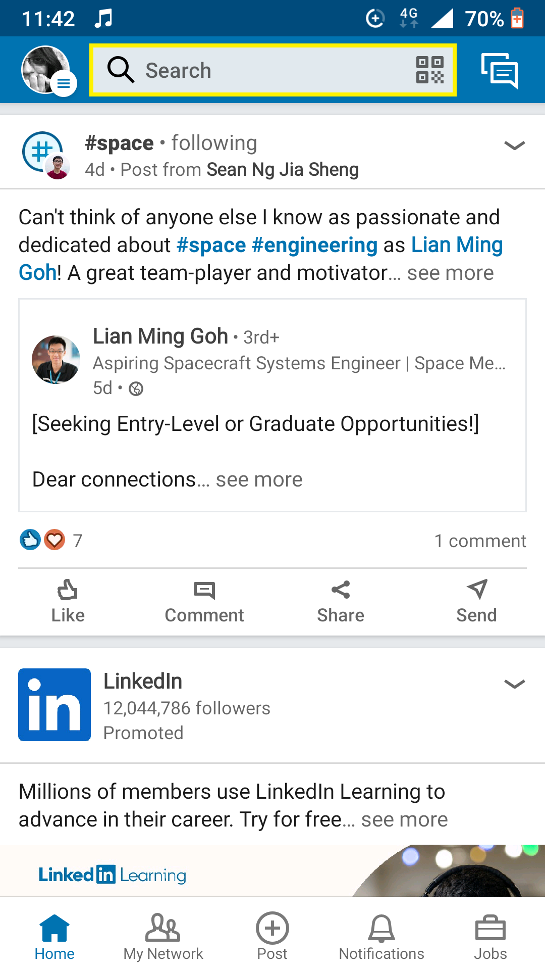 linked in jobs