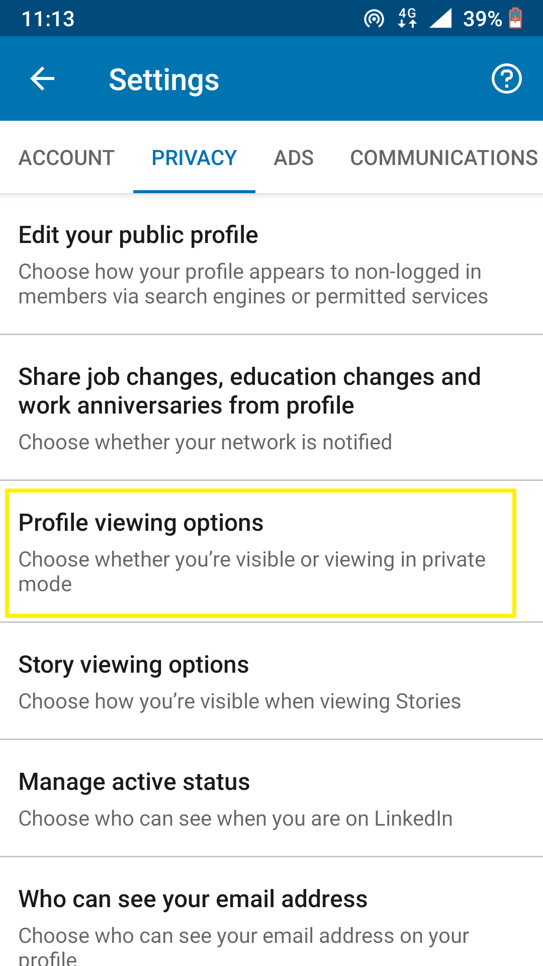 How To Turn On Private Browsing Mode Linkedin