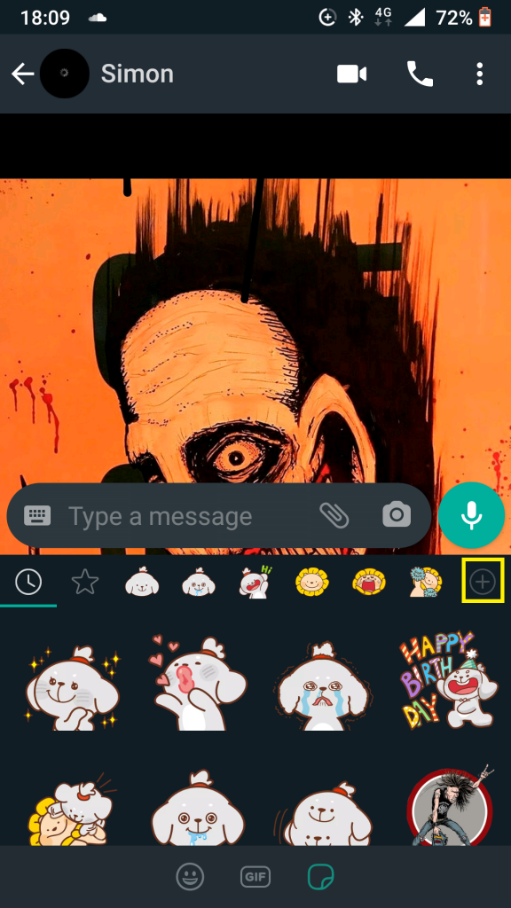 Adding the Brand New Animated Stickers on WhatsApp (Latest Update)