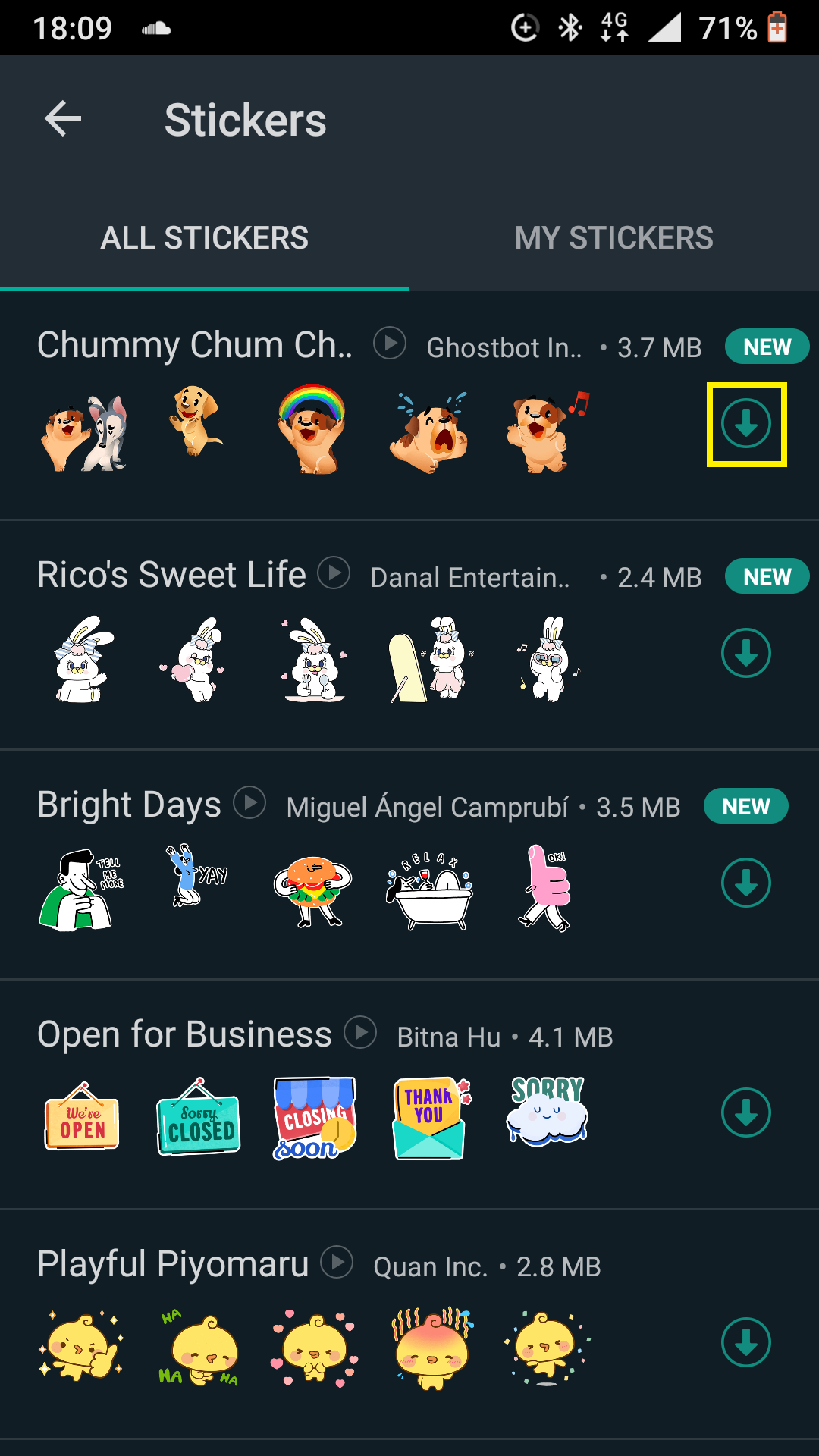 Adding the Brand New Animated Stickers on WhatsApp (Latest Update)