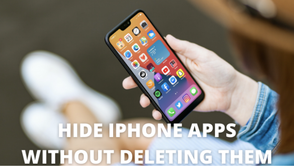 How To Hide IPhone Apps Without Uninstalling Them   HIDE IPHONE APPS WITHOUT DELETING THEM 600x340 