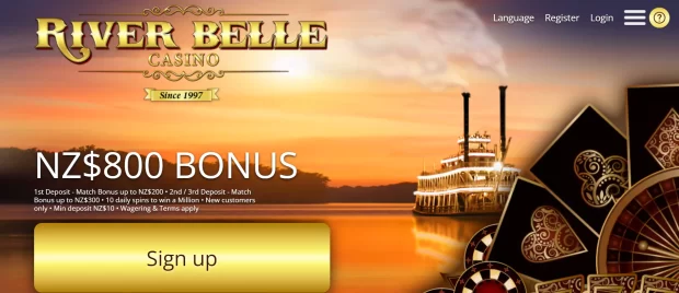 Riverbelle Casino New Zealand Home Page 